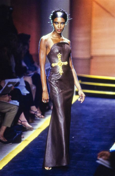 sfilata versace 97|atelier versace dresses.